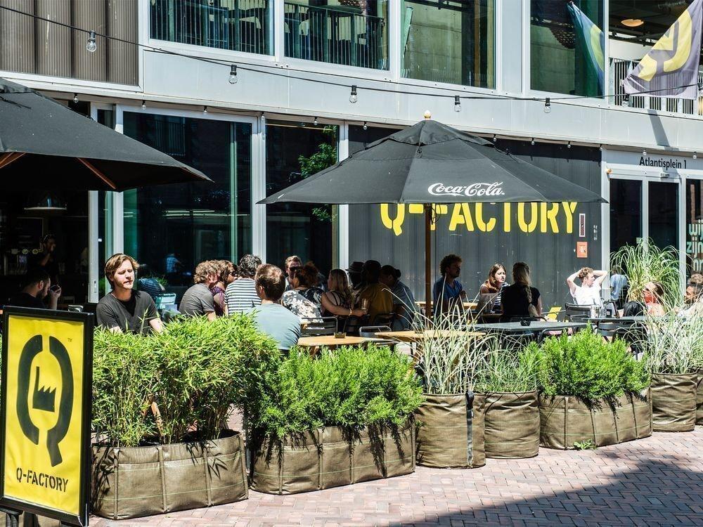 Q-Factory Hotel Amsterdam Exterior foto